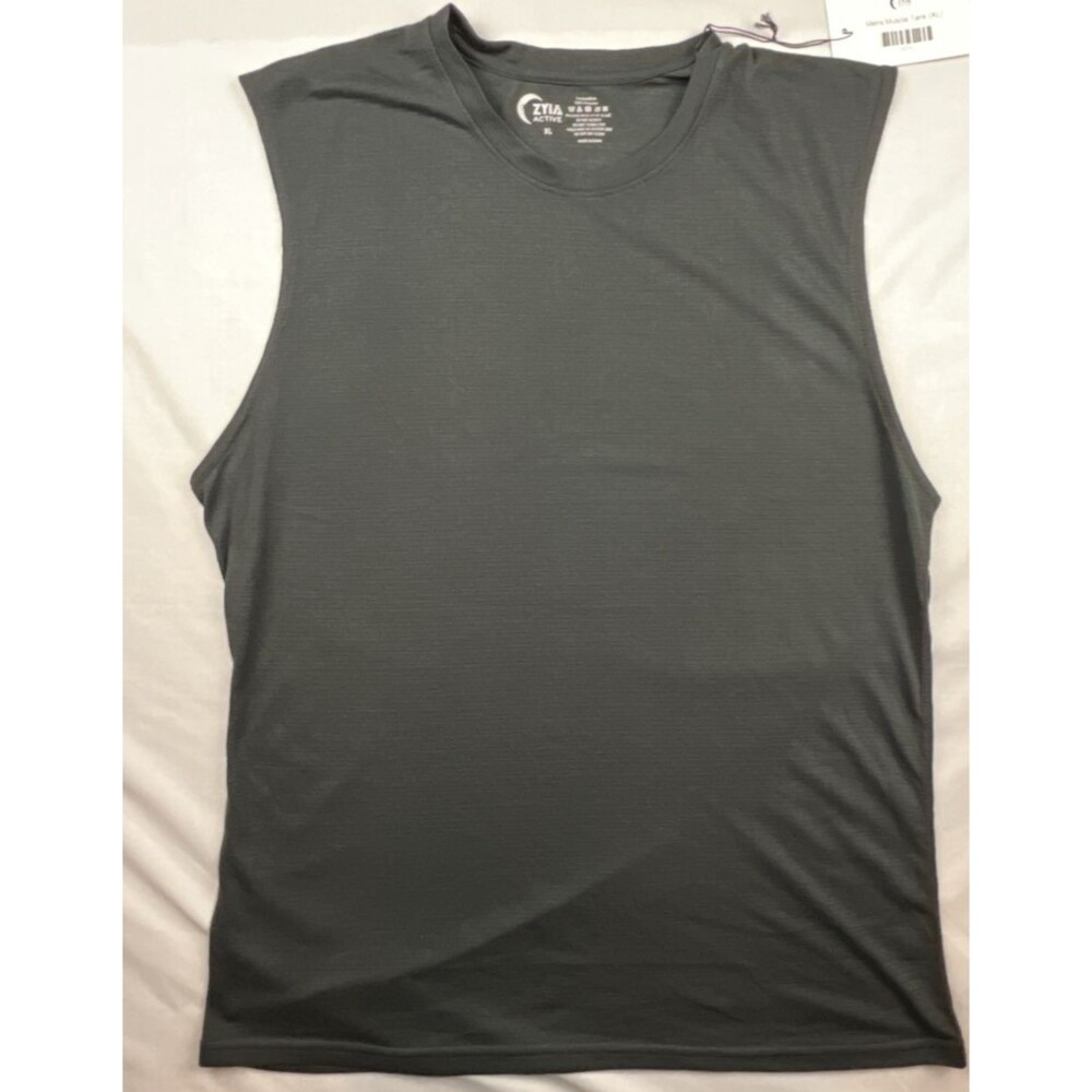 Zyia Active Men’s Black Muscle Tank XL NWT